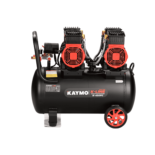 AIR COMPRESSOR KAYMO K-450FC 4HP 50LTR OILFREE-COPPER 2800 RPM - Kaymo Fastener