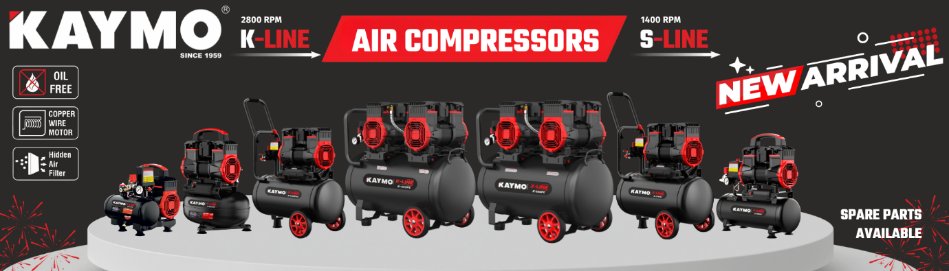 KAYMO Launches New Range of Air Compressors: K-Line and S-Line – Kaymo ...