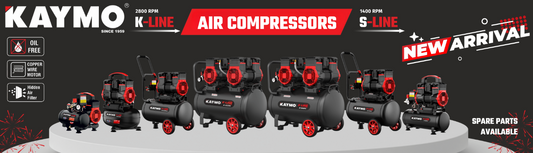 KAYMO Launches New Range of Air Compressors: K-Line and S-Line