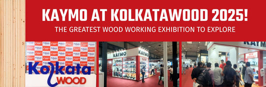 KAYMO at Kolkatawood 2025! The Greatest Woodworking Exhibition in India.