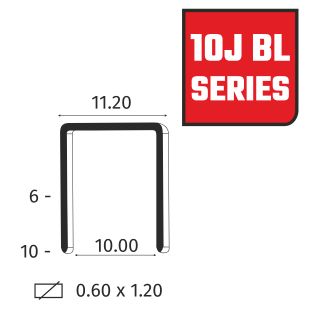 STAPLES KAYMO 10J BL SERIES