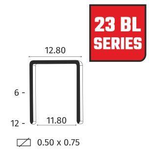 STAPLES KAYMO 23 SERIES BL