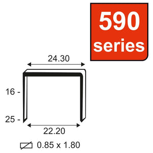 STAPLES KAYMO 590 SERIES HEAVY DUTY