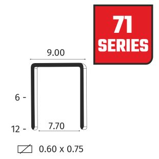 STAPLES KAYMO 71 SERIES HEAVY DUTY