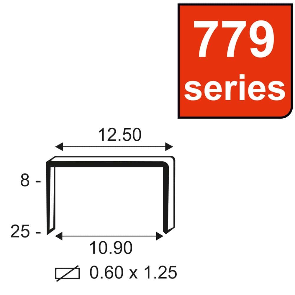 STAPLES KAYMO 779 SERIES HEAVY DUTY - Kaymo Fastener Company