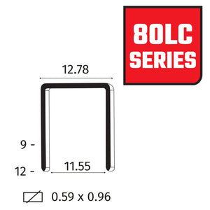 STAPLES KAYMO SERIES 80 LC