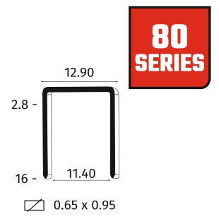 STAPLES KAYMO 80 SERIES