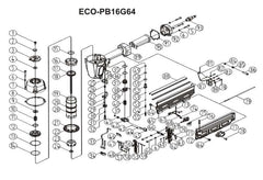 PNEUMATIC BRAD NAILER KAYMO ECO-16G64 - Kaymo Fastener Company
