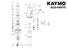 PNEUMATIC NAIL PULLER KAYMO ECO-70
