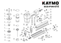 PNEUMATIC V NAILER KAYMO ECO-1015