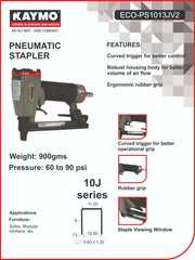 PNEUMATIC STAPLERS KAYMO ECO-1013JV2 - Kaymo Fastener Company