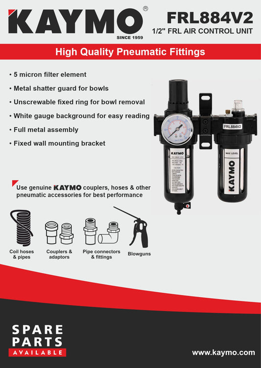 1/2" FR+L AIR CONTROL UNIT
