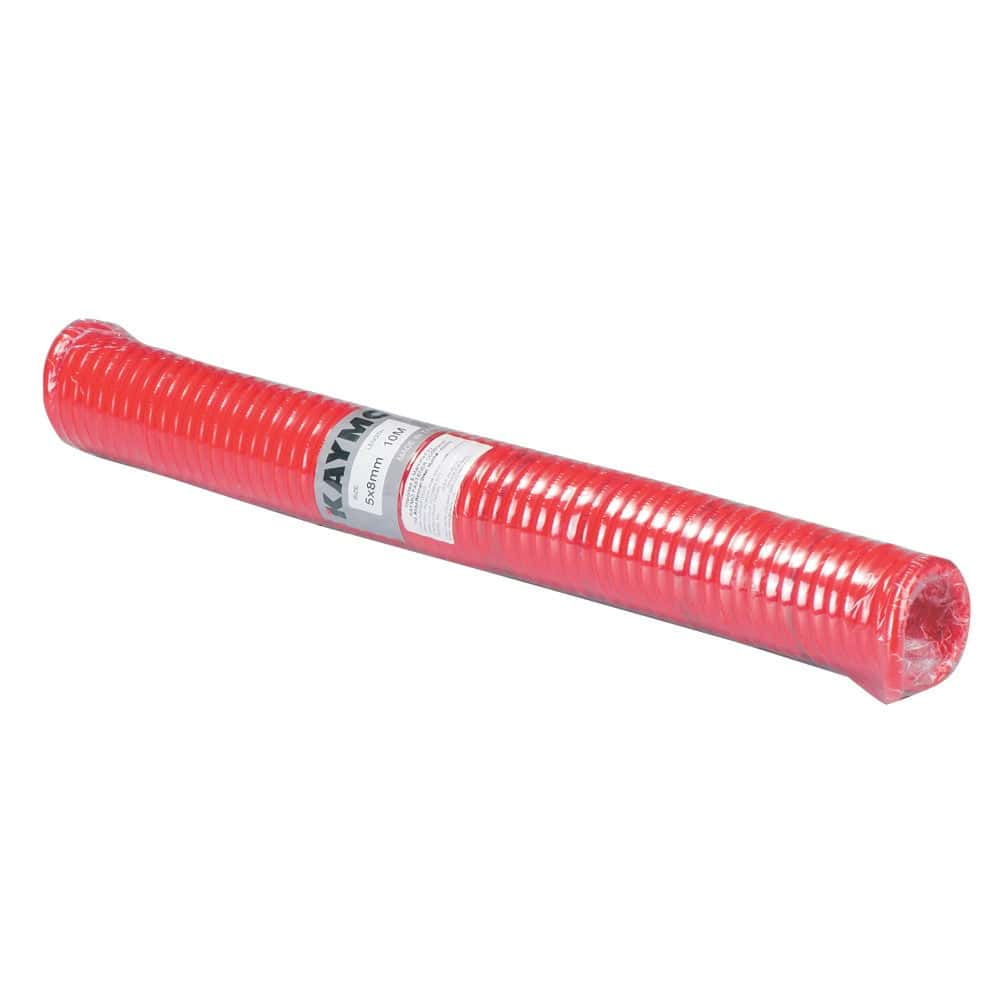 PU RECOIL HOSE, 5x8 mm, 10MRED HUR050810 - Kaymo Fastener