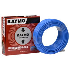 AIR HOSE KAYMO 5x8 MM PU 100M BLUE