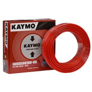 AIR HOSE KAYMO 5x8 MM PU 100M RED