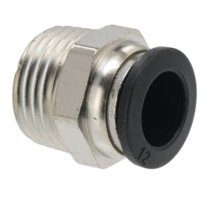 FITTING KAYMO 1/2"x12 mm PUSH TO CONNECT MALE STRAIGHT