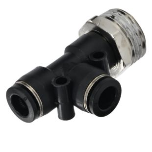 FITTING KAYMO 1/2"x8 mm PUSH TO CONNECT TEE