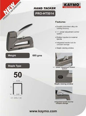 HAND TACKER KAYMO PRO-5014 - Kaymo Fastener Company