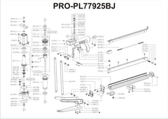 PNEUMATIC PLIER KAYMO PRO-77925 BJ BROAD JAW - Kaymo Fastener Company