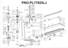 PNEUMATIC PLIER KAYMO PRO-77925 LJ LONG JAW - Kaymo Fastener Company