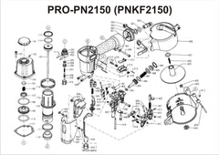 PNEUMATIC NAILER KAYMO PRO-2150 - Kaymo Fastener Company