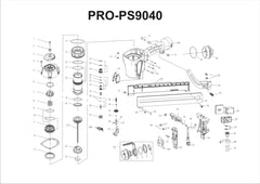 PNEUMATIC STAPLER KAYMO PRO-9040 - Kaymo Fastener Company