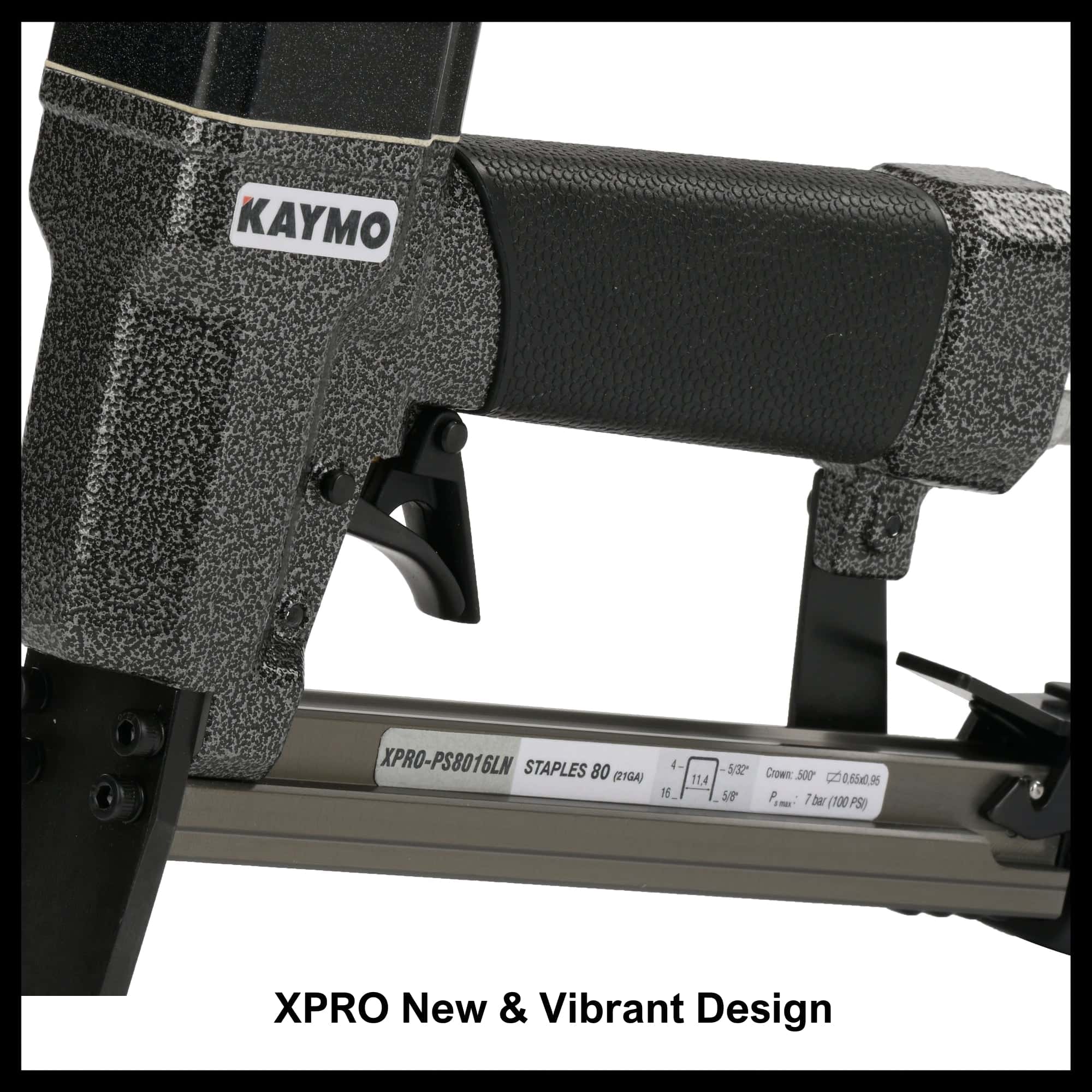 PNEUMATIC STAPLER XPRO-8016LN  LONG NOSE - Kaymo Fastener Company