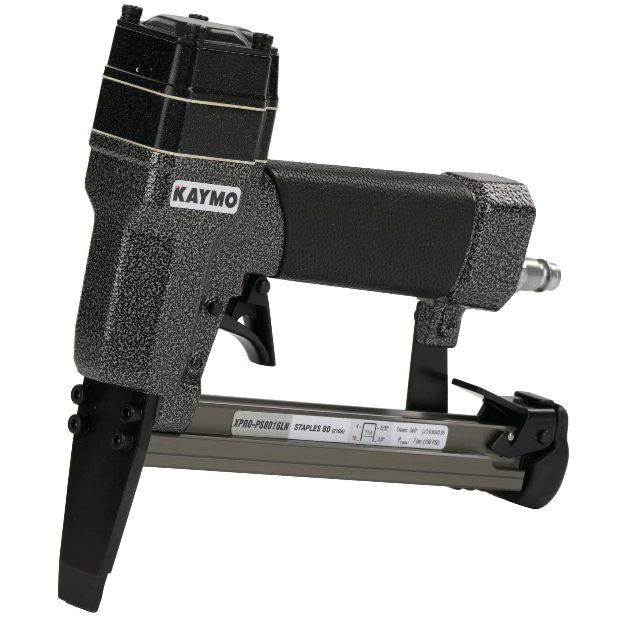 PNEUMATIC STAPLER XPRO-8016LN  LONG NOSE - Kaymo Fastener Company