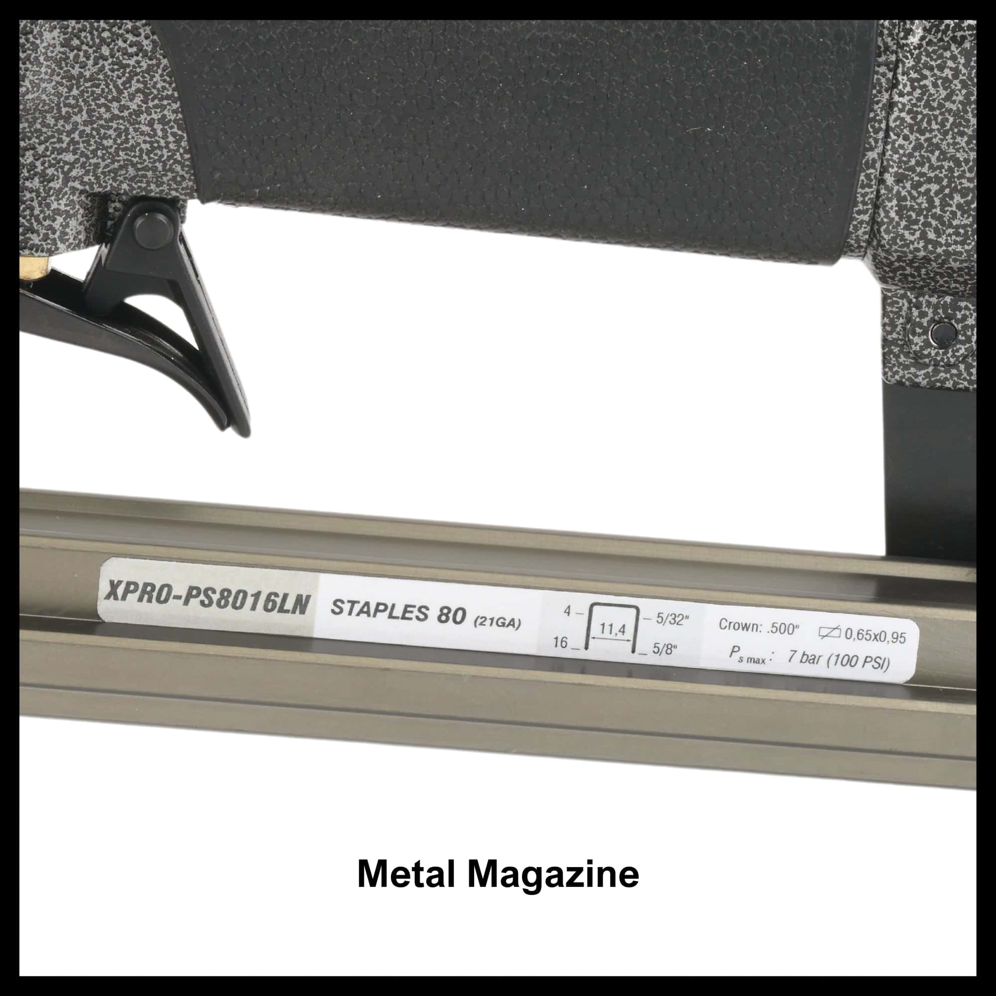 PNEUMATIC STAPLER XPRO-8016LN  LONG NOSE - Kaymo Fastener Company