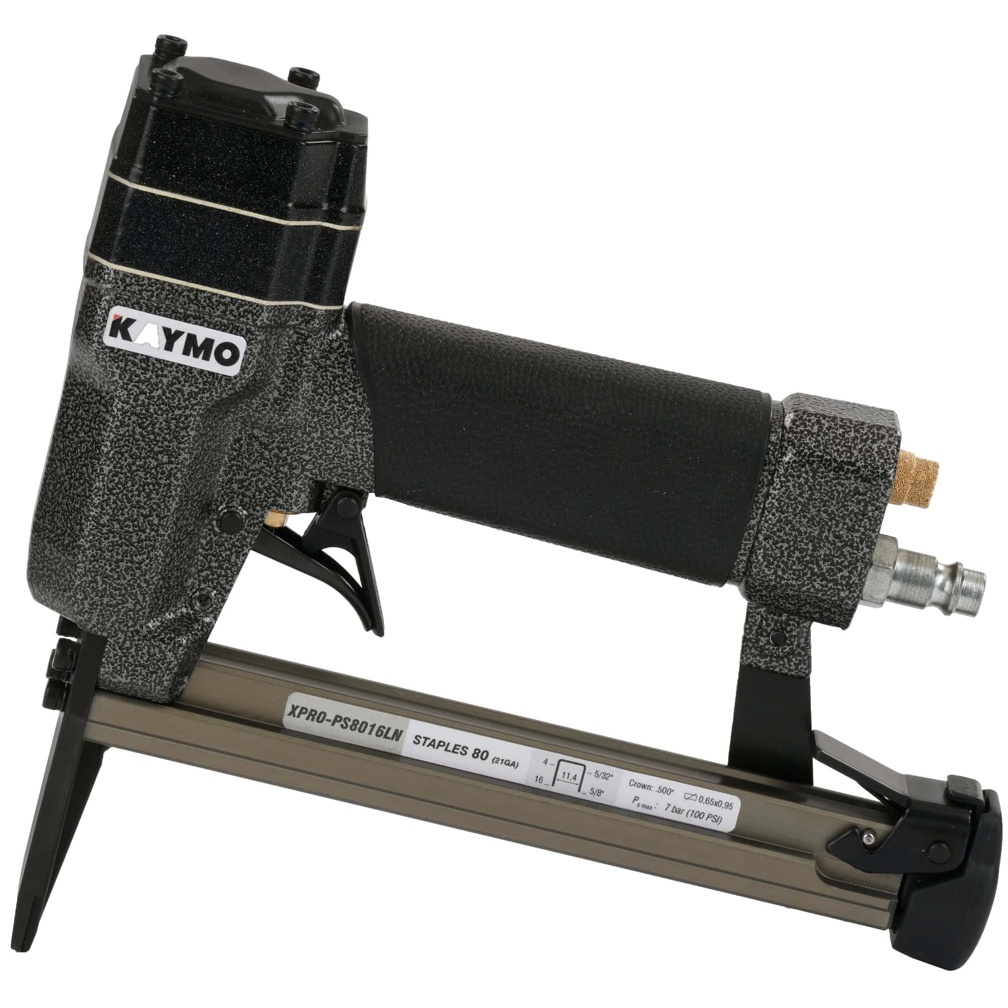 PNEUMATIC STAPLER XPRO-8016LN  LONG NOSE - Kaymo Fastener Company