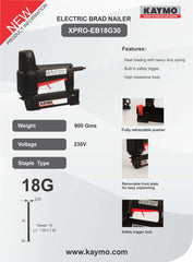 ELECTRIC BRAD NAILER              XPRO-ME30 - Kaymo Fastener