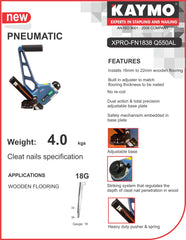FLOORING NAILER PT PNEUMATIC - Q550AL - Kaymo Fastener Company