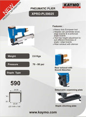 PNEUMATIC PLIER JK XPRO-35T 59025 - Kaymo Fastener Company