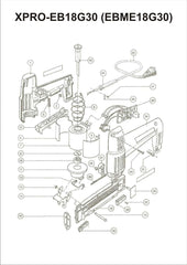 ELECTRIC BRAD NAILER              XPRO-ME30 - Kaymo Fastener