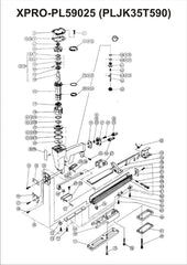 PNEUMATIC PLIER JK XPRO-35T 59025 - Kaymo Fastener Company