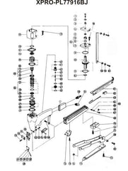 PNEUMATIC PLIER JK XPRO-20T 77916 BROAD JAW - Kaymo Fastener Company